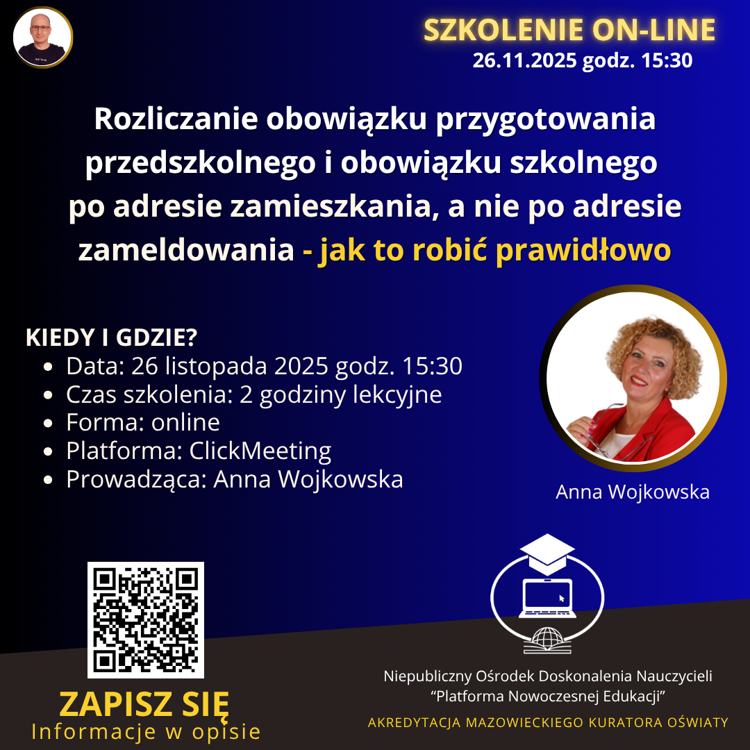 Rozliczanie obowiązku przygotowania przedszkolnego i&nbsp;obowiązku szkolnego według adresu zamieszkania, a&nbsp;nie zameldowania – jak robić to prawidłowo.